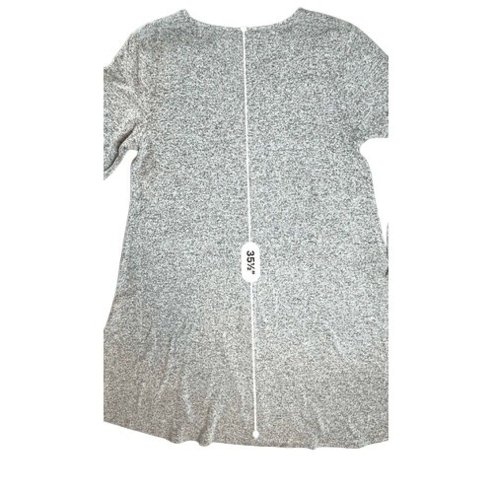 Old Navy Crewneck Grey Swing Dress Knit MEDIUM TALL Sweater-like Casual - Picture 9 of 12
